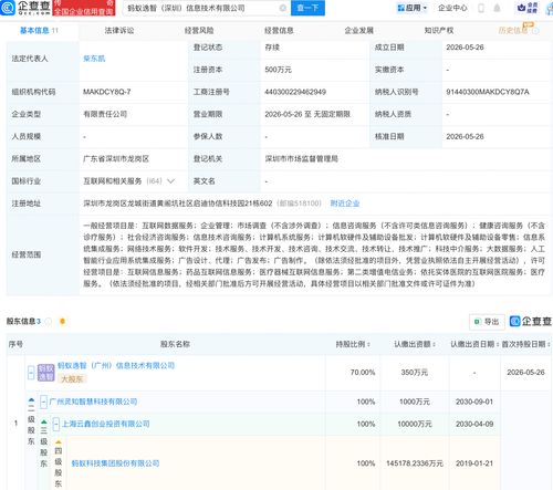 螞蟻集團(tuán)攜手伙伴成立信息技術(shù)公司，聚焦AI及信息系統(tǒng)集成服務(wù)